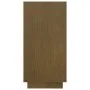 Estantería de madera maciza de pino marrón miel 80x35x71 cm de vidaXL, Librerías y estanterías - Ref: Foro24-810882, Precio: ...