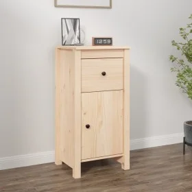 Aparador de madera maciza de pino 40x35x80 cm de vidaXL, Aparadores - Ref: Foro24-813754, Precio: 64,35 €, Descuento: %