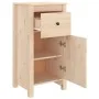 Aparador de madera maciza de pino 40x35x80 cm de vidaXL, Aparadores - Ref: Foro24-813754, Precio: 64,35 €, Descuento: %