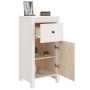 Aparador de madera maciza de pino blanco 40x35x80 cm de vidaXL, Aparadores - Ref: Foro24-813756, Precio: 98,14 €, Descuento: %