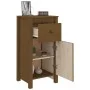 Aparadores 2 uds madera maciza de pino marrón miel 40x35x80 cm de vidaXL, Aparadores - Ref: Foro24-813761, Precio: 87,50 €, D...
