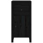 Aparadores 2 uds madera maciza de pino negro 40x35x80 cm de vidaXL, Aparadores - Ref: Foro24-813763, Precio: 103,35 €, Descue...