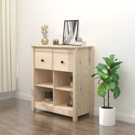Aparador de madera maciza de pino 70x35x80 cm de vidaXL, Aparadores - Ref: Foro24-813764, Precio: 84,74 €, Descuento: %