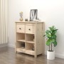 Aparador de madera maciza de pino 70x35x80 cm de vidaXL, Aparadores - Ref: Foro24-813764, Precio: 85,80 €, Descuento: %