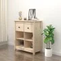 Aparador de madera maciza de pino 70x35x80 cm de vidaXL, Aparadores - Ref: Foro24-813764, Precio: 84,74 €, Descuento: %