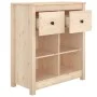 Aparador de madera maciza de pino 70x35x80 cm de vidaXL, Aparadores - Ref: Foro24-813764, Precio: 84,74 €, Descuento: %