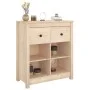 Aparador de madera maciza de pino 70x35x80 cm de vidaXL, Aparadores - Ref: Foro24-813764, Precio: 84,74 €, Descuento: %