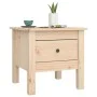 Mesa auxiliar de madera maciza de pino 40x40x39 cm de vidaXL, Mesas auxiliares - Ref: Foro24-813784, Precio: 38,85 €, Descuen...