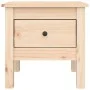 Mesa auxiliar de madera maciza de pino 40x40x39 cm de vidaXL, Mesas auxiliares - Ref: Foro24-813784, Precio: 38,85 €, Descuen...