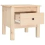 Solid pine wood side table 40x40x39 cm by vidaXL, Side tables - Ref: Foro24-813784, Price: 38,85 €, Discount: %