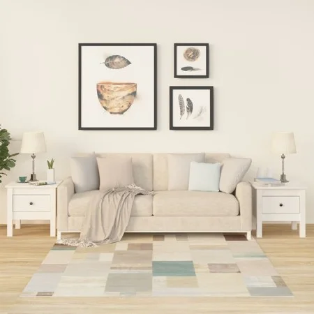 Side table 2 pcs of solid white pine wood 40x40x39 cm by vidaXL, Side tables - Ref: Foro24-813787, Price: 79,84 €, Discount: %