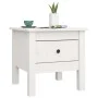 Side table 2 pcs of solid white pine wood 40x40x39 cm by vidaXL, Side tables - Ref: Foro24-813787, Price: 79,84 €, Discount: %