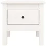 Side table 2 pcs of solid white pine wood 40x40x39 cm by vidaXL, Side tables - Ref: Foro24-813787, Price: 79,84 €, Discount: %