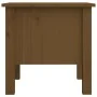 Beistelltisch aus massivem Kiefernholz honigbraun 40x40x39 cm von vidaXL, Seitentische - Ref: Foro24-813790, Preis: 25,98 €, ...