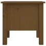 Mesa auxiliar 2 uds madera maciza pino marrón miel 40x40x39 cm de vidaXL, Mesas auxiliares - Ref: Foro24-813791, Precio: 45,1...