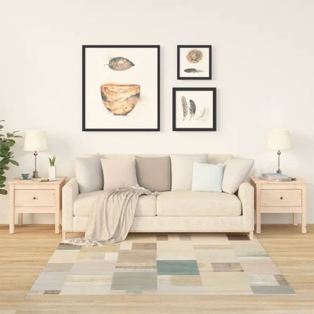 Mesa auxiliar 2 unidades de madera maciza de pino 50x50x49 cm de vidaXL, Mesas auxiliares - Ref: Foro24-813795, Precio: 63,50...