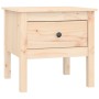 Mesa auxiliar 2 unidades de madera maciza de pino 50x50x49 cm de vidaXL, Mesas auxiliares - Ref: Foro24-813795, Precio: 63,50...