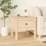 Mesa auxiliar 2 unidades de madera maciza de pino 50x50x49 cm de vidaXL, Mesas auxiliares - Ref: Foro24-813795, Precio: 62,82...