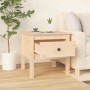 Mesa auxiliar 2 unidades de madera maciza de pino 50x50x49 cm de vidaXL, Mesas auxiliares - Ref: Foro24-813795, Precio: 63,50...