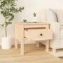 Mesa auxiliar 2 unidades de madera maciza de pino 50x50x49 cm de vidaXL, Mesas auxiliares - Ref: Foro24-813795, Precio: 62,82...