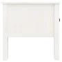 Mesa auxiliar de madera maciza de pino blanco 50x50x49 cm de vidaXL, Mesas auxiliares - Ref: Foro24-813796, Precio: 42,16 €, ...