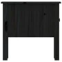 Mesa auxiliar de madera maciza de pino negro 50x50x49 cm de vidaXL, Mesas auxiliares - Ref: Foro24-813802, Precio: 39,65 €, D...