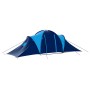 Tienda de campaña de tela 9 personas azul oscuro y azul de vidaXL, Tiendas de campaña - Ref: Foro24-90411, Precio: 154,69 €, ...