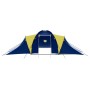 Tienda de campaña para 9 personas tela azul y amarillo de vidaXL, Tiendas de campaña - Ref: Foro24-90413, Precio: 170,40 €, D...