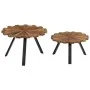 Couchtische 2 Einheiten recyceltes Massivholz von vidaXL, Couchtisch - Ref: Foro24-247933, Preis: 130,98 €, Rabatt: %