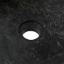 Lavabo de mármol negro con brillo 45x30x12 cm de vidaXL, Lavabos - Ref: Foro24-142772, Precio: 124,63 €, Descuento: %
