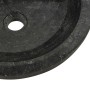 Lavabo 40x12 cm mármol negro de vidaXL, Lavabos - Ref: Foro24-142774, Precio: 113,95 €, Descuento: %