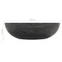 Sink 40x12 cm black marble by vidaXL, Sinks - Ref: Foro24-142774, Price: 102,69 €, Discount: %