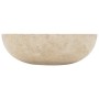 Lavabo 40x12 cm mármol color crema de vidaXL, Lavabos - Ref: Foro24-142775, Precio: 125,78 €, Descuento: %