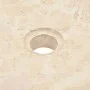 Sink 40x12 cm cream-colored marble by vidaXL, Sinks - Ref: Foro24-142775, Price: 146,53 €, Discount: %