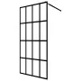 Transparent tempered glass shower screen 118x190 cm by vidaXL, Shower walls and screens - Ref: Foro24-145677, Price: 170,48 €...