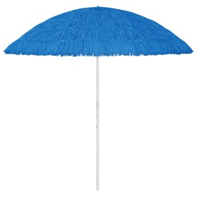 Sombrilla de playa Hawaii azul 300 cm en Sombrillas | Comprar online en Foru.es