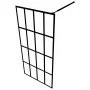 Transparent tempered glass shower screen 118x190 cm by vidaXL, Shower walls and screens - Ref: Foro24-145677, Price: 170,48 €...