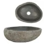 Oval river stone washbasin 29-38 cm by vidaXL, Sinks - Ref: Foro24-146212, Price: 79,24 €, Discount: %