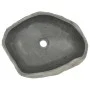 Lavabo ovalado piedra de río (45-53)x(34-41) cm de vidaXL, Lavabos - Ref: Foro24-146214, Precio: 113,15 €, Descuento: %