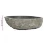 Lavabo ovalado piedra de río (45-53)x(34-41) cm de vidaXL, Lavabos - Ref: Foro24-146214, Precio: 113,15 €, Descuento: %