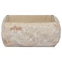 Lavabo crema mármol 30x30x13 cm de vidaXL, Lavabos - Ref: Foro24-149174, Precio: 151,99 €, Descuento: %