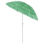 Sombrilla de playa Hawaii verde 180 cm en Sombrillas | Comprar online en Foru.es