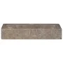 Lavabo de pared mármol gris 38x24x6,5 cm de vidaXL, Lavabos - Ref: Foro24-149188, Precio: 96,78 €, Descuento: %
