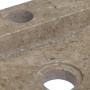 Lavabo de pared mármol gris 38x24x6,5 cm de vidaXL, Lavabos - Ref: Foro24-149188, Precio: 97,05 €, Descuento: %