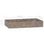 Lavabo de pared mármol gris 38x24x6,5 cm de vidaXL, Lavabos - Ref: Foro24-149188, Precio: 97,05 €, Descuento: %