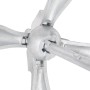 Ancla plegable con cuerda hierro maleable plateado 4 kg de vidaXL, Anclas - Ref: Foro24-94276, Precio: 60,44 €, Descuento: %