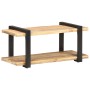 Mueble para TV de madera maciza de mango rugosa 90x40x40 cm de vidaXL, Muebles TV - Ref: Foro24-320493, Precio: 128,85 €, Des...