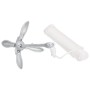 Ancla plegable con cuerda hierro maleable plateado 6 kg de vidaXL, Anclas - Ref: Foro24-94277, Precio: 65,95 €, Descuento: %