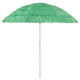 Sombrilla de playa Hawaii verde 240 cm en Sombrillas | Comprar online en Foru.es