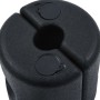 Pesos para cenador/carpa 4 unidades PE negro de vidaXL, Pesos para cenadores - Ref: Foro24-47689, Precio: 83,42 €, Descuento: %